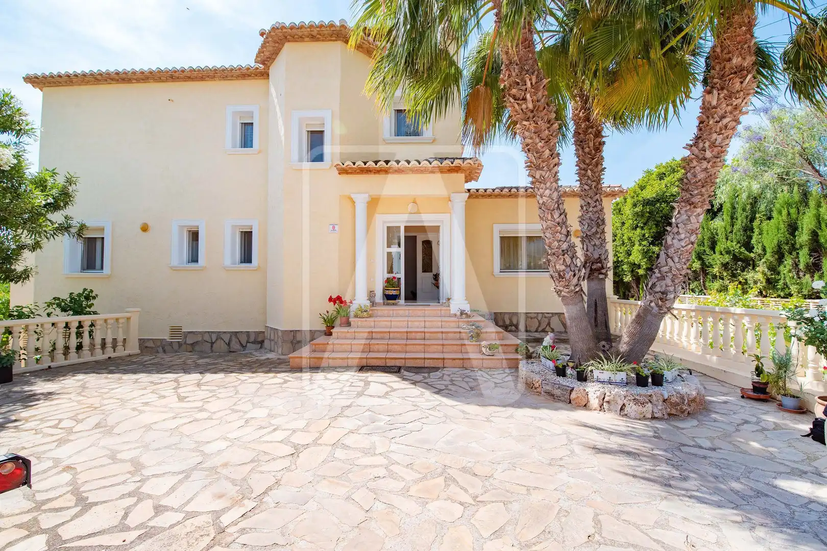Exterior view of Houses for sale in Calpe / Calp  with Air Conditioner, Private garden and Terrace