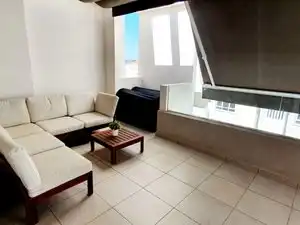 Sala d'estar de Àtic en venda en Marbella amb Aire condicionat, Calefacció i Terrassa