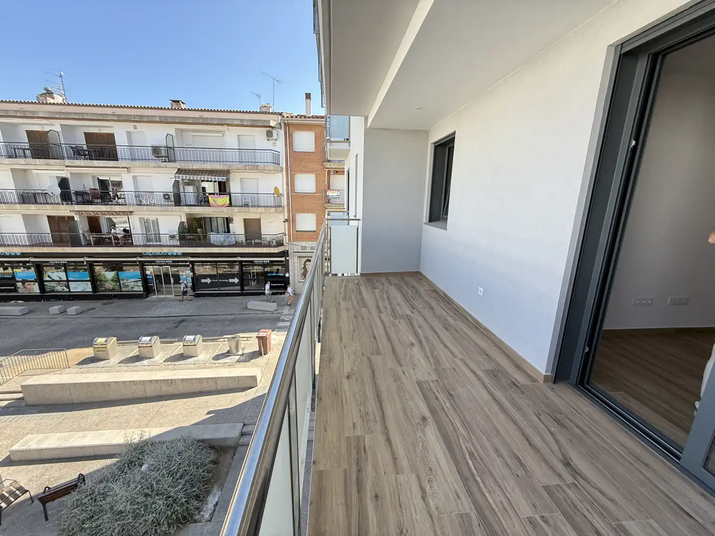 Balcony of Flat for rent in Roses
