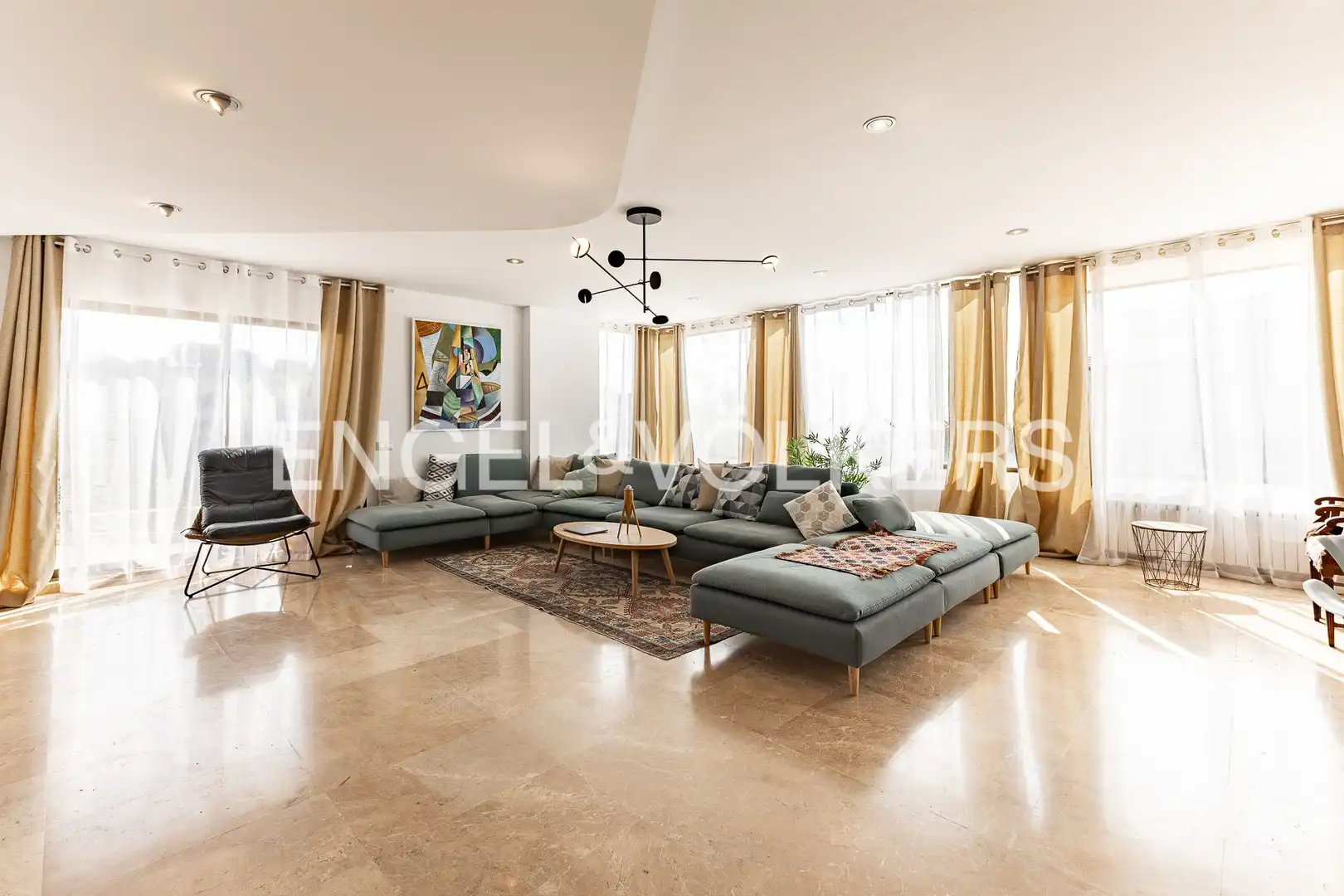 Living room of Houses for rent in Caldes d'Estrac  with Air Conditioner, Heating and Private garden