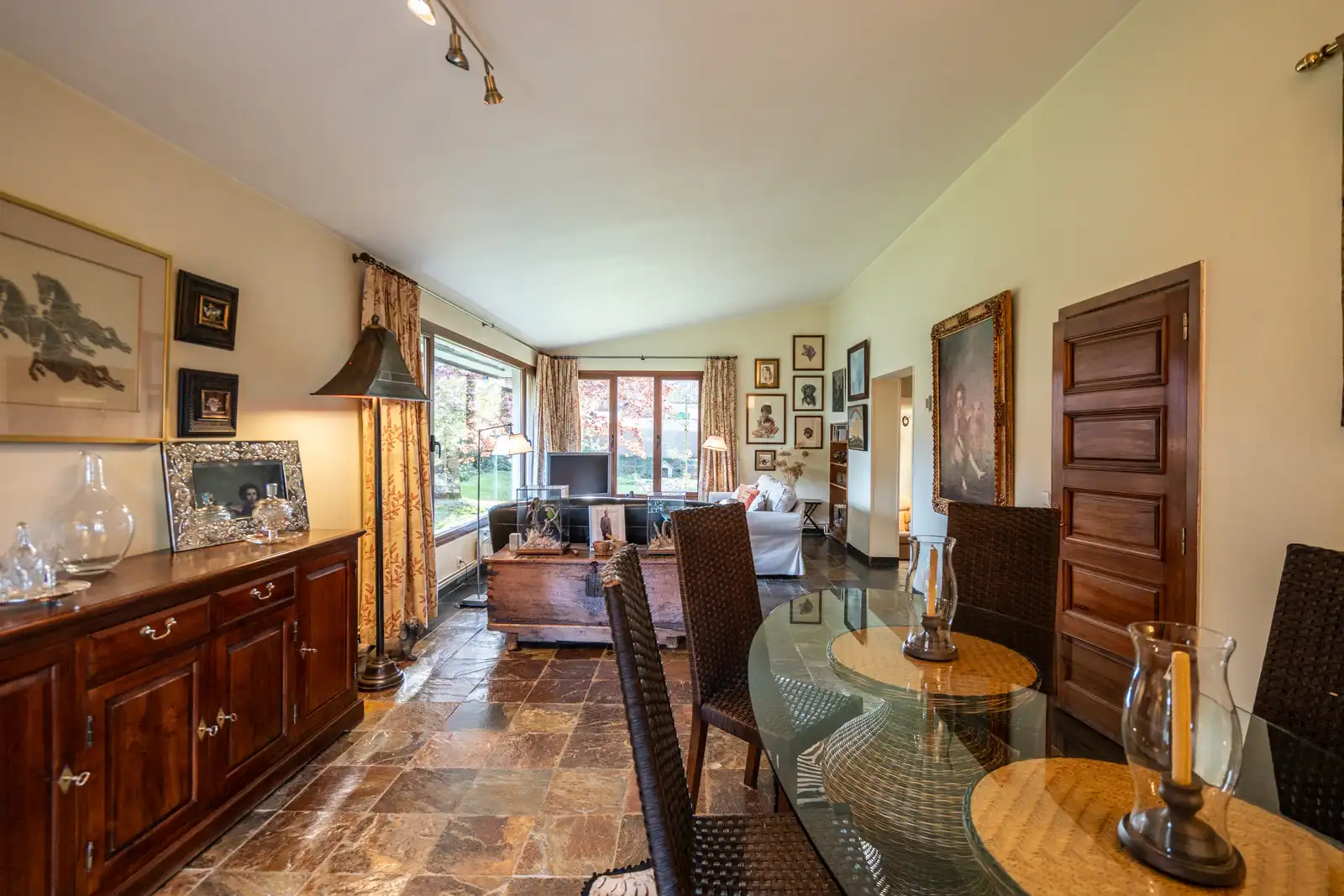 Living room of Houses for sale in El Espinar  with Heating, Private garden and Terrace