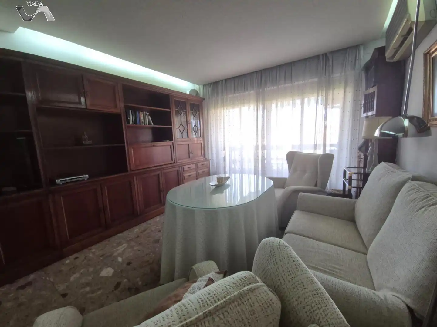 Sala d'estar de Pis en venda en Puertollano amb Calefacció, Terrassa i Moblat