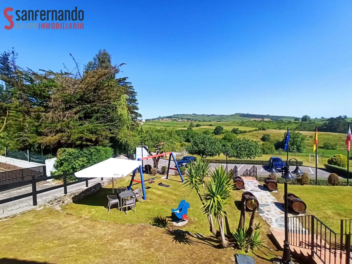 Jardín de Apartamento de alquiler en Santillana del Mar con Calefacción, Jardín privado y Terraza