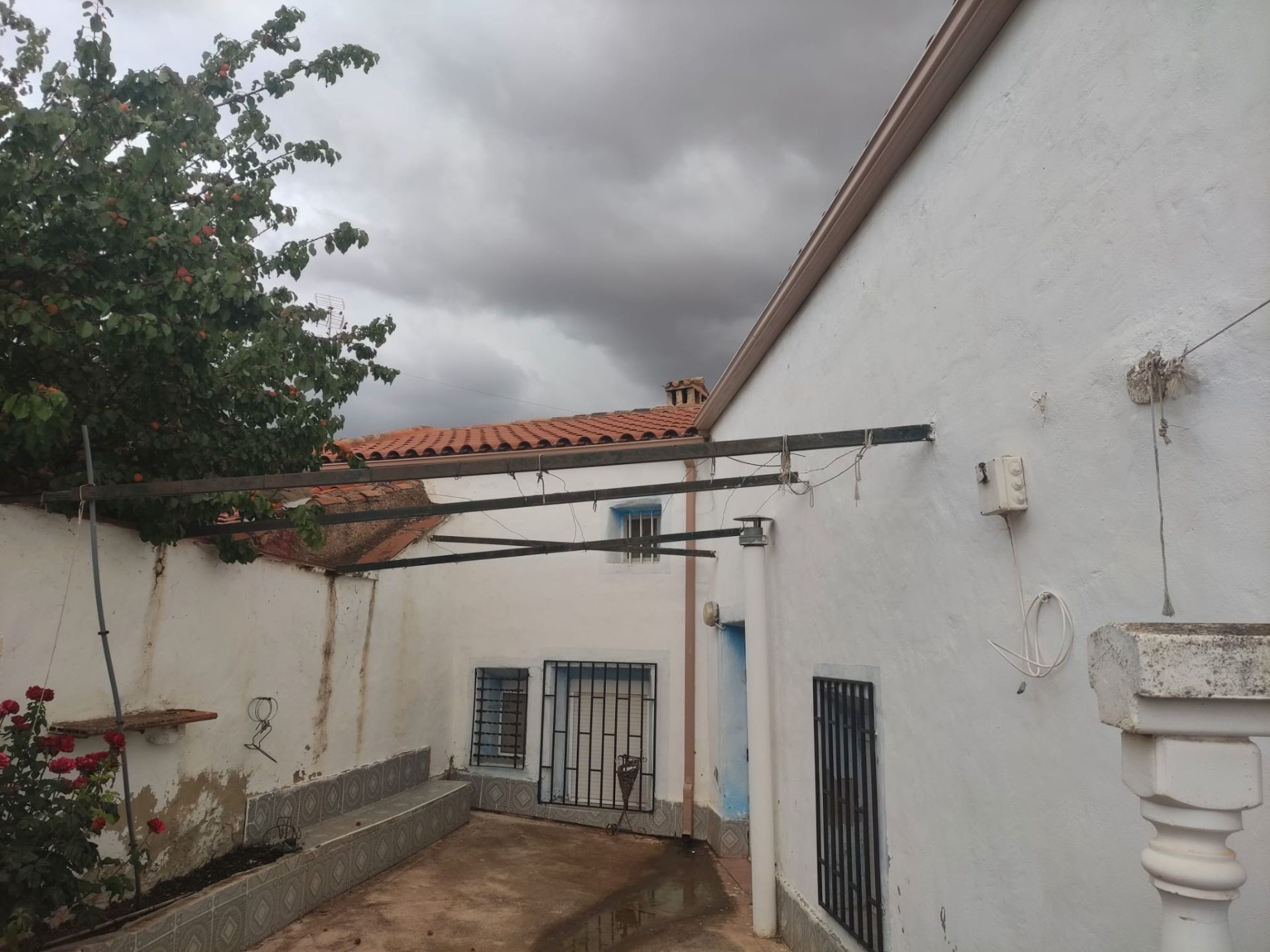 Exterior view of House or chalet for sale in  Albacete Capital  with Storage room, Swimming Pool and Furnished