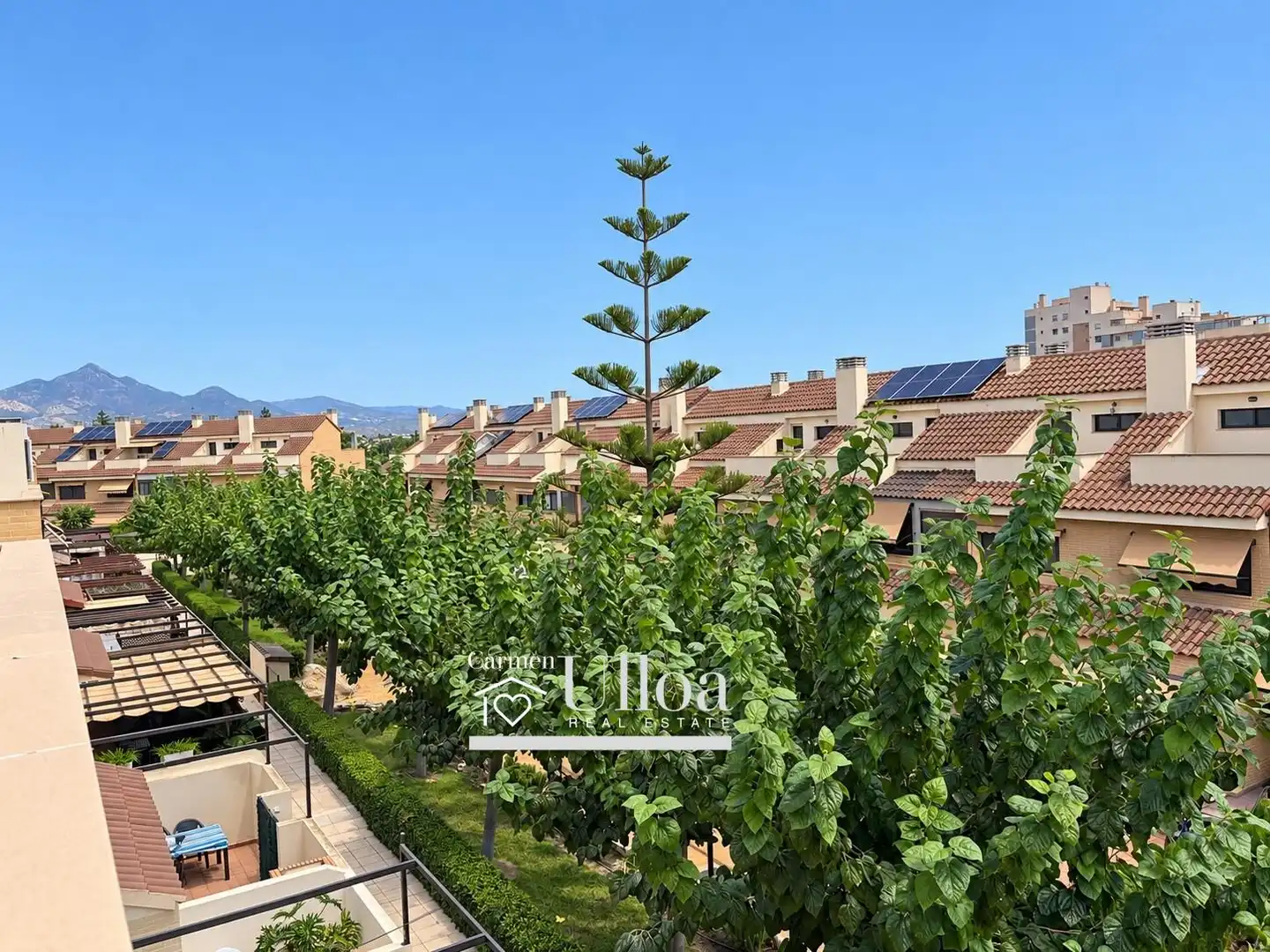 Vista exterior de Casa o chalet en venta en Alicante / Alacant con Aire acondicionado, Calefacción y Jardín privado