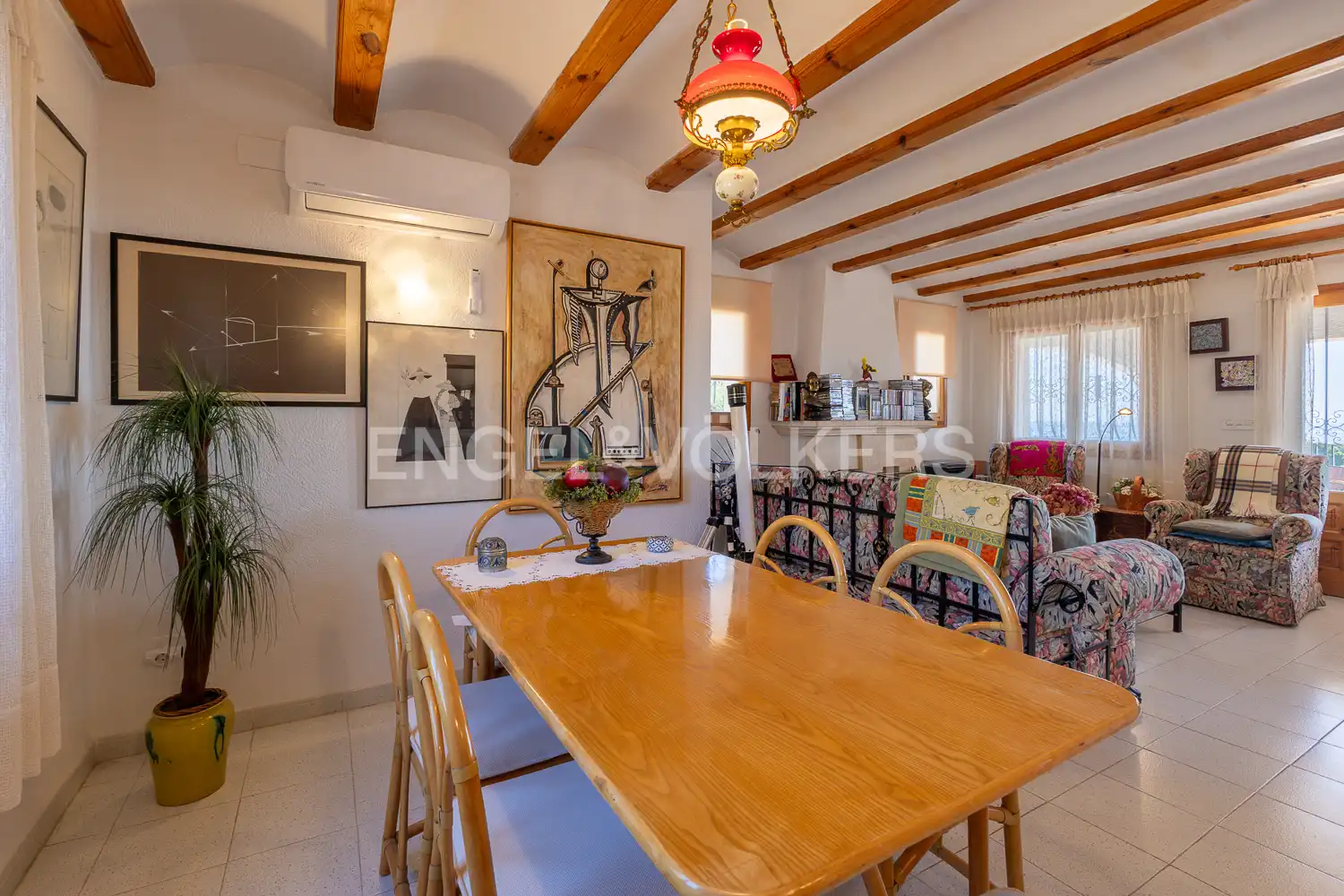 Dining room of Houses for sale in Dénia  with Air Conditioner, Heating and Private garden