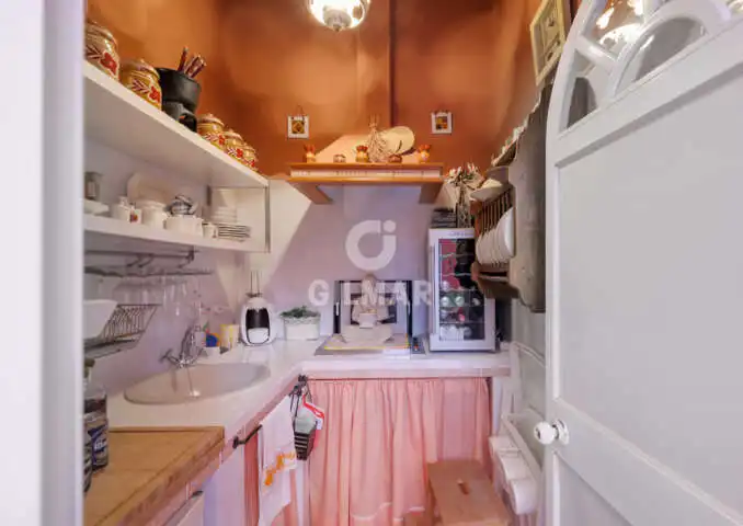 Cocina de Casa adosada en venta en El Puerto de Santa María con Calefacción y Jardín privado