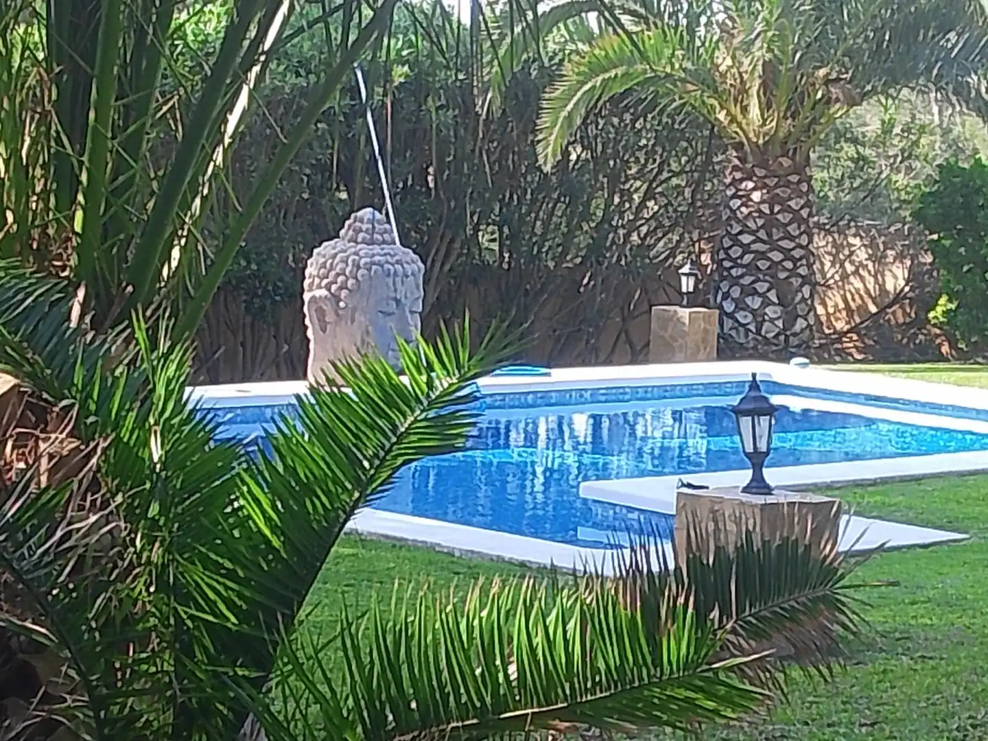 Piscina de Casa o xalet en venda en Tibi amb Aire condicionat, Jardí privat i Parquet