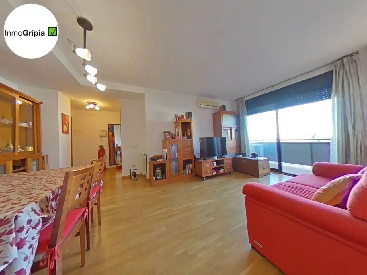Wohnzimmer von Wohnung zum Verkauf in Terrassa mit Klimaanlage, Heizung und Parkett