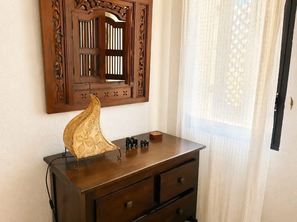 Schlafzimmer von Maisonette zum Verkauf in La Manga del Mar Menor mit Klimaanlage