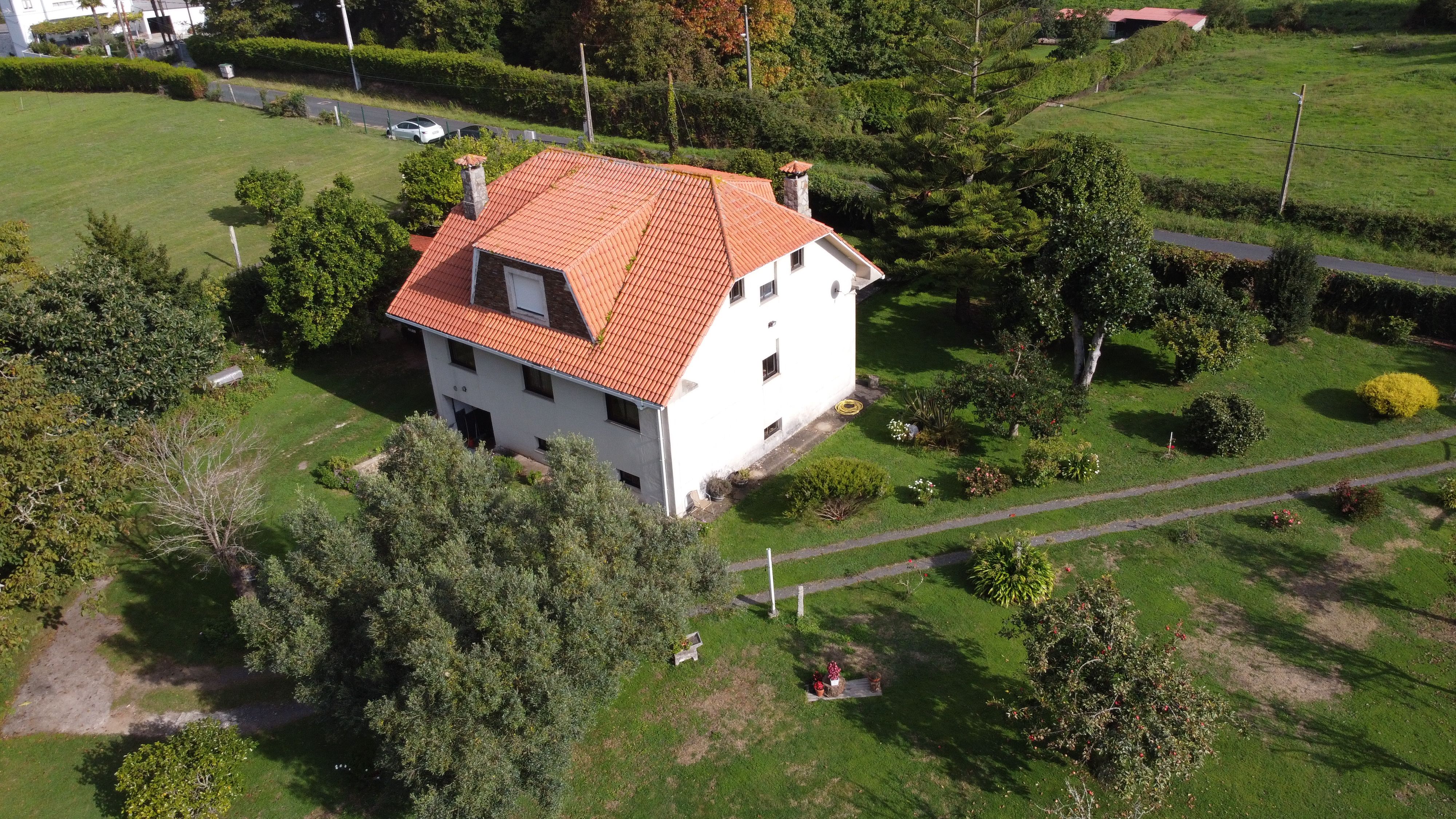 Jardí de Casa o xalet en venda en Fene amb Calefacció, Jardí privat i Terrassa