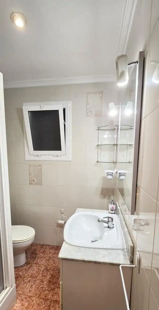 Baño de Piso de alquiler en Petrer con Aire acondicionado, Amueblado y Balcón