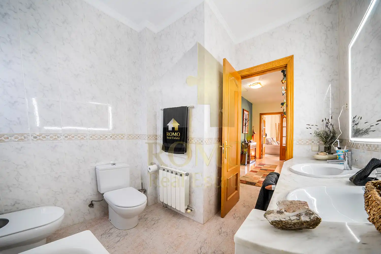 Baño de Casa o chalet en venta en L'Ametlla del Vallès con Aire acondicionado, Calefacción y Jardín privado