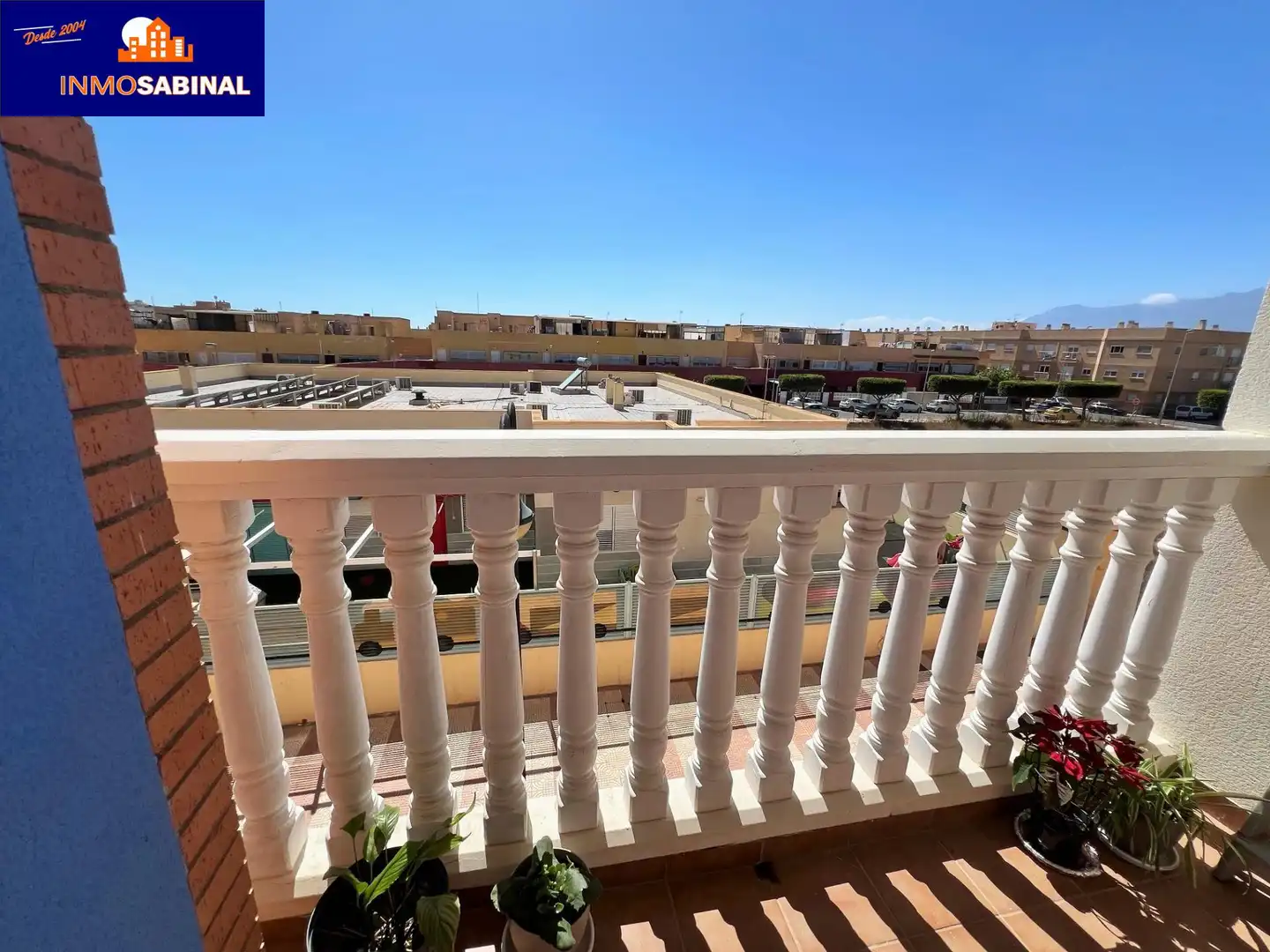 Balcony of Flat for sale in Roquetas de Mar  with Air Conditioner, Terrace and Furnished