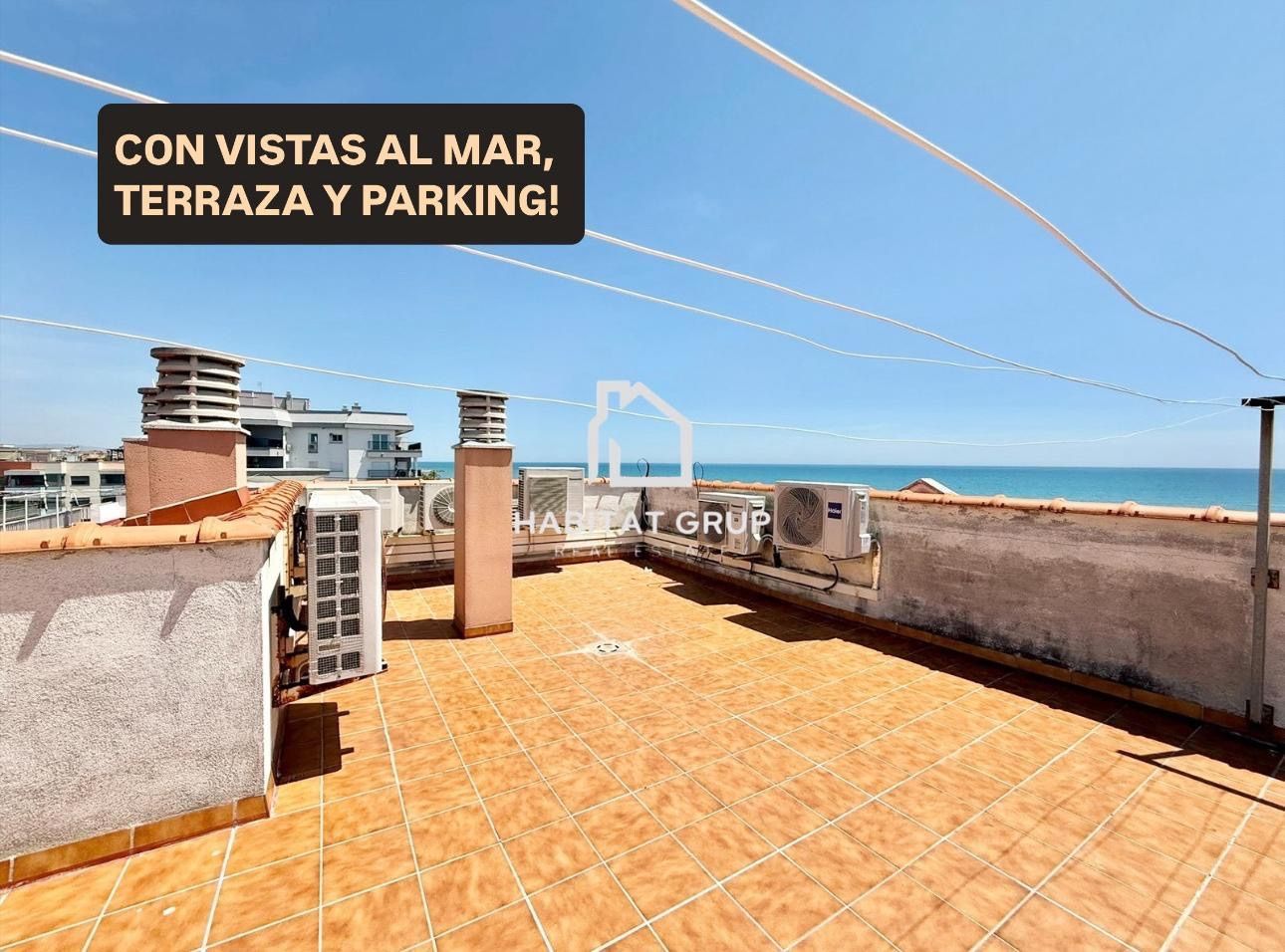 Parking of Flat for sale in Calafell  with Air Conditioner, Heating and Terrace