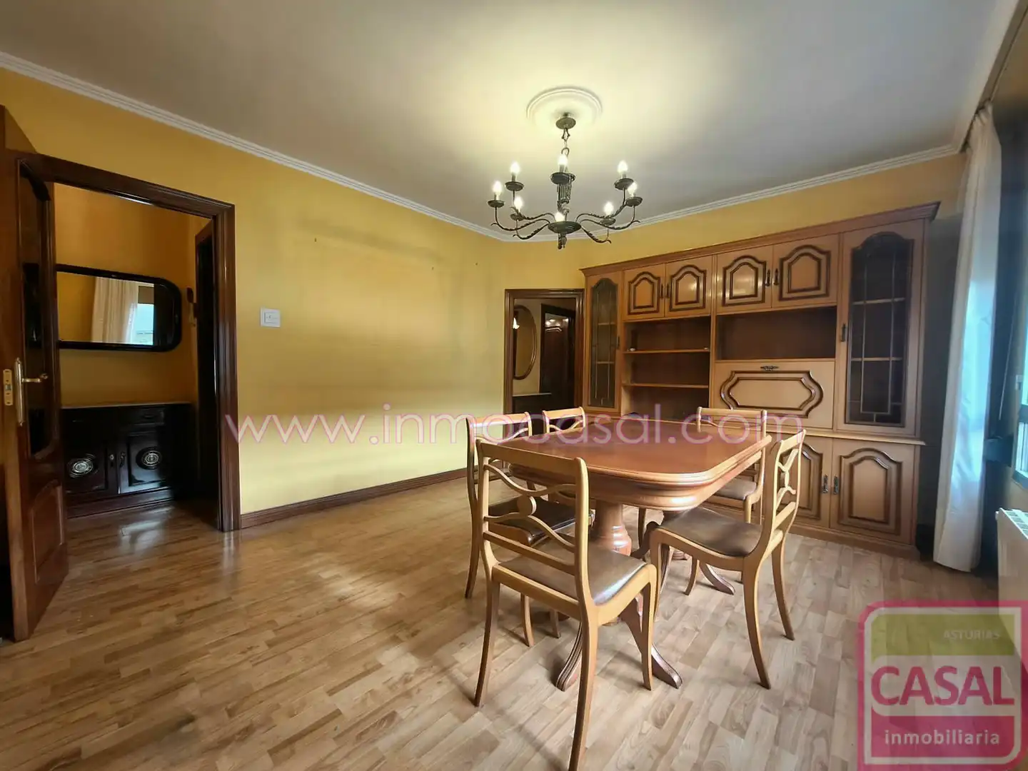 Comedor de Piso de alquiler en Mieres (Asturias) con Calefacción y Amueblado