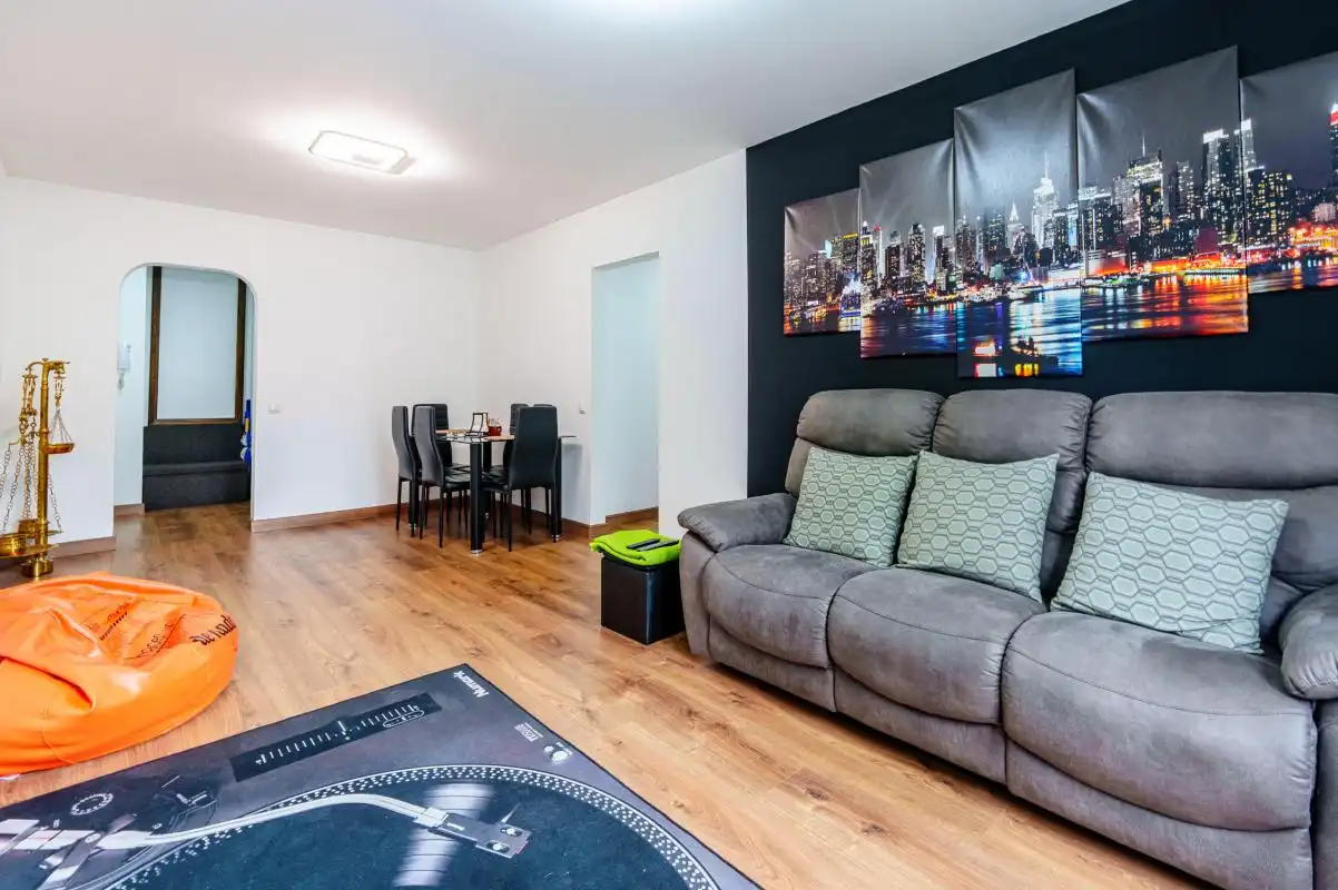 Sala de estar de Piso en venta en Madrid con Aire acondicionado, Calefacción y Amueblado
