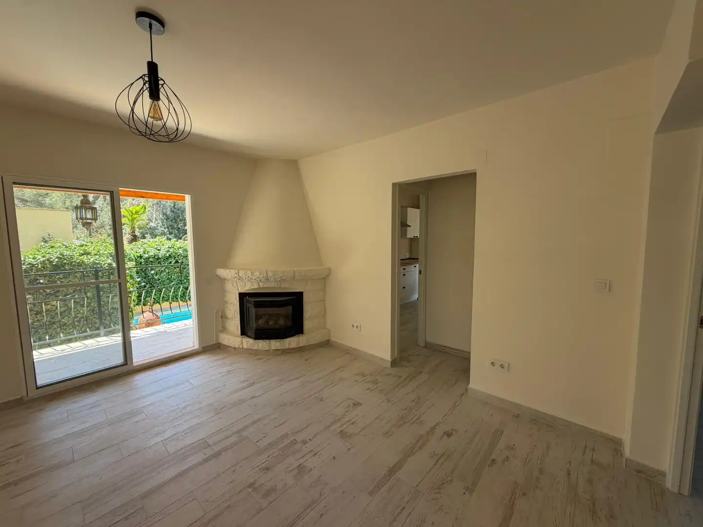 Sala de estar de Casa o chalet de alquiler en L'Alfàs del Pi con Aire acondicionado, Jardín privado y Piscina