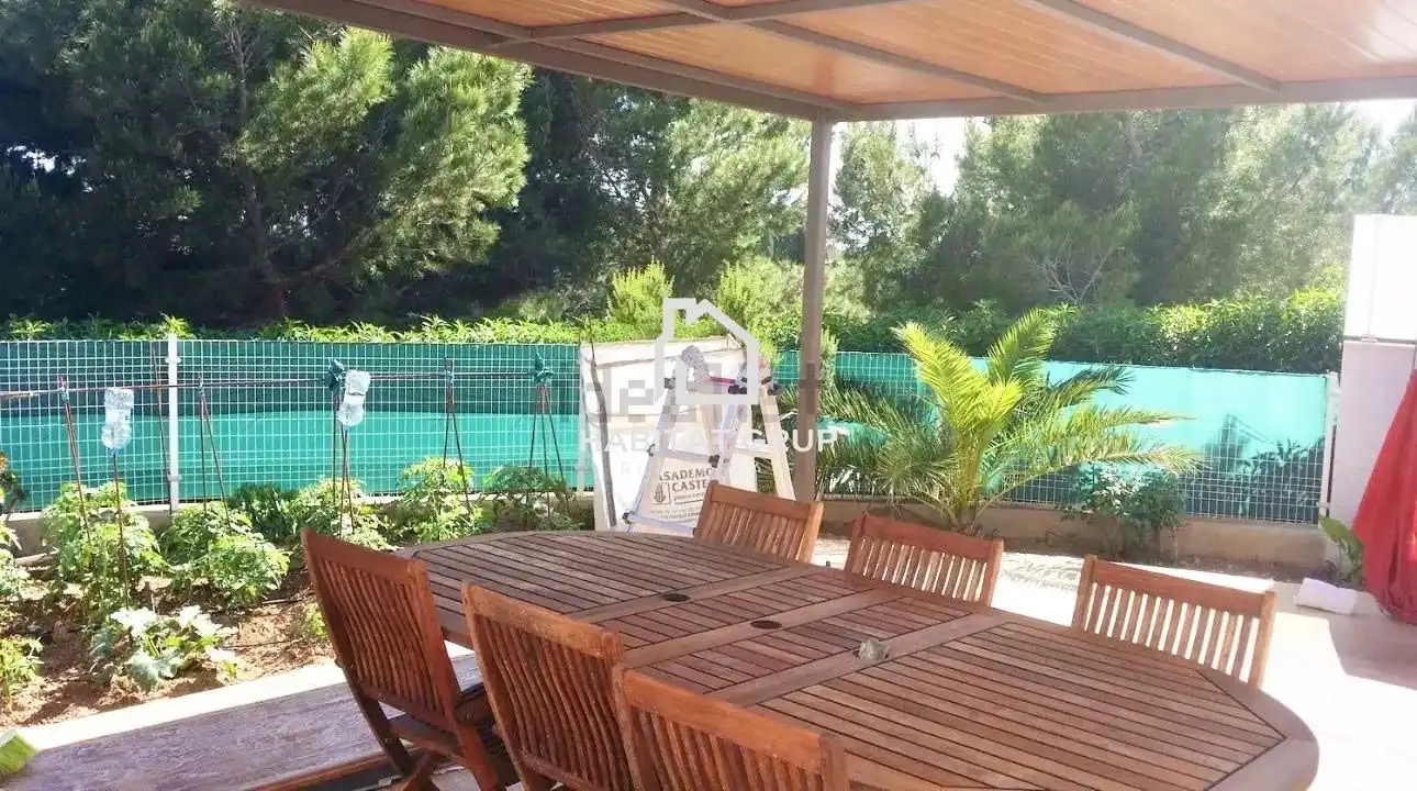 Terrassa de Casa adosada en venda en L'Ampolla amb Aire condicionat, Calefacció i Jardí privat