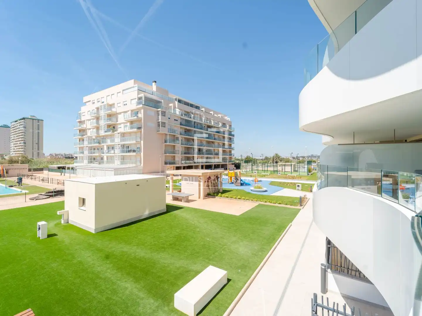 Terrace of Flat for sale in El Puig de Santa Maria  with Air Conditioner, Terrace and Storage room