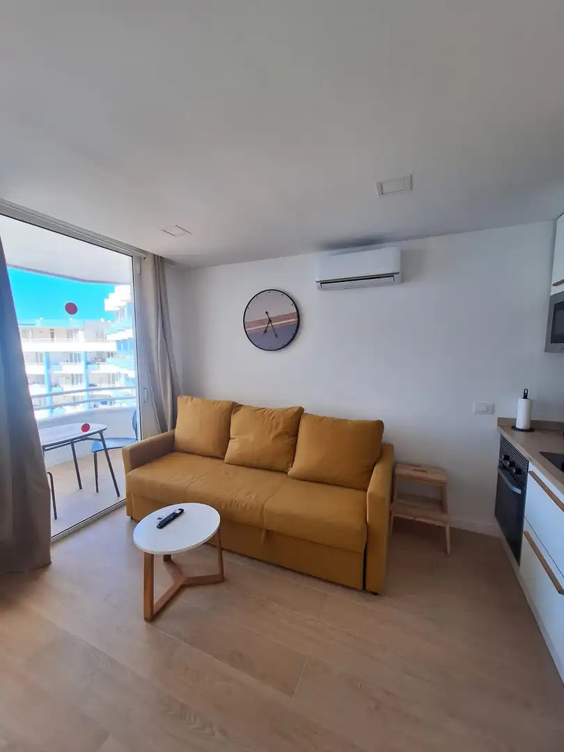 Wohnzimmer von Wohnung zur Miete in San Miguel de Abona mit Klimaanlage, Möbliert und Gemeinschaftspool