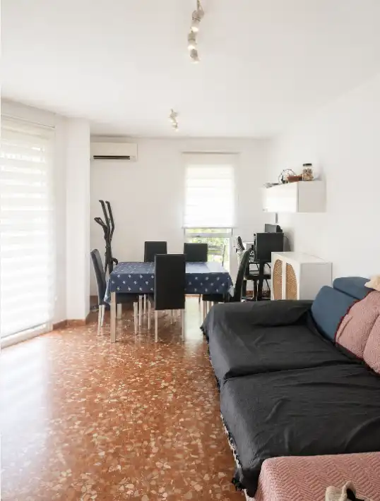 Sala de estar de Piso en venta en L'Alcúdia con Aire acondicionado, Balcón y Internet