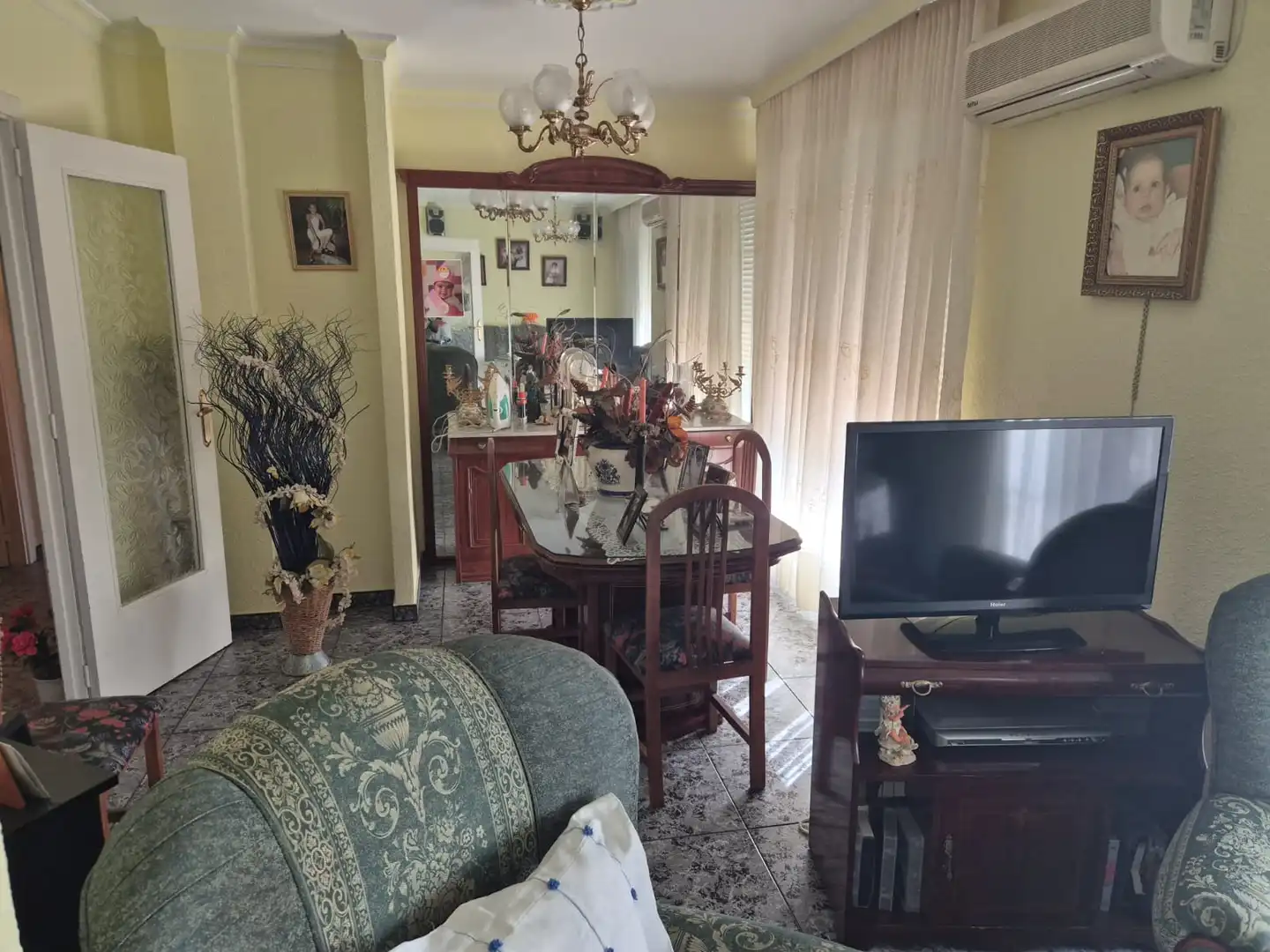 Sala de estar de Piso en venta en Villanueva de la Serena con Aire acondicionado y Amueblado