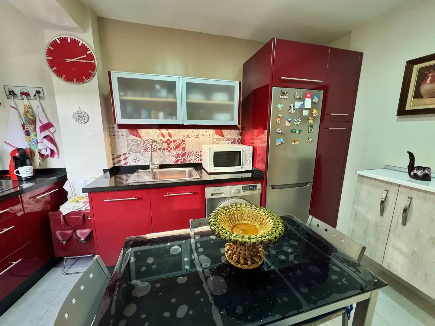 Kitchen of Flat for sale in Vélez-Málaga  with Air Conditioner and Swimming Pool