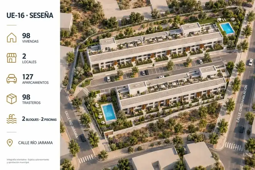 Wohnbaugrundstück zum Verkauf in Calle Rio Jarama 25