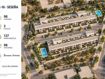 Terreno residencial en venta en Calle Rio Jarama 25