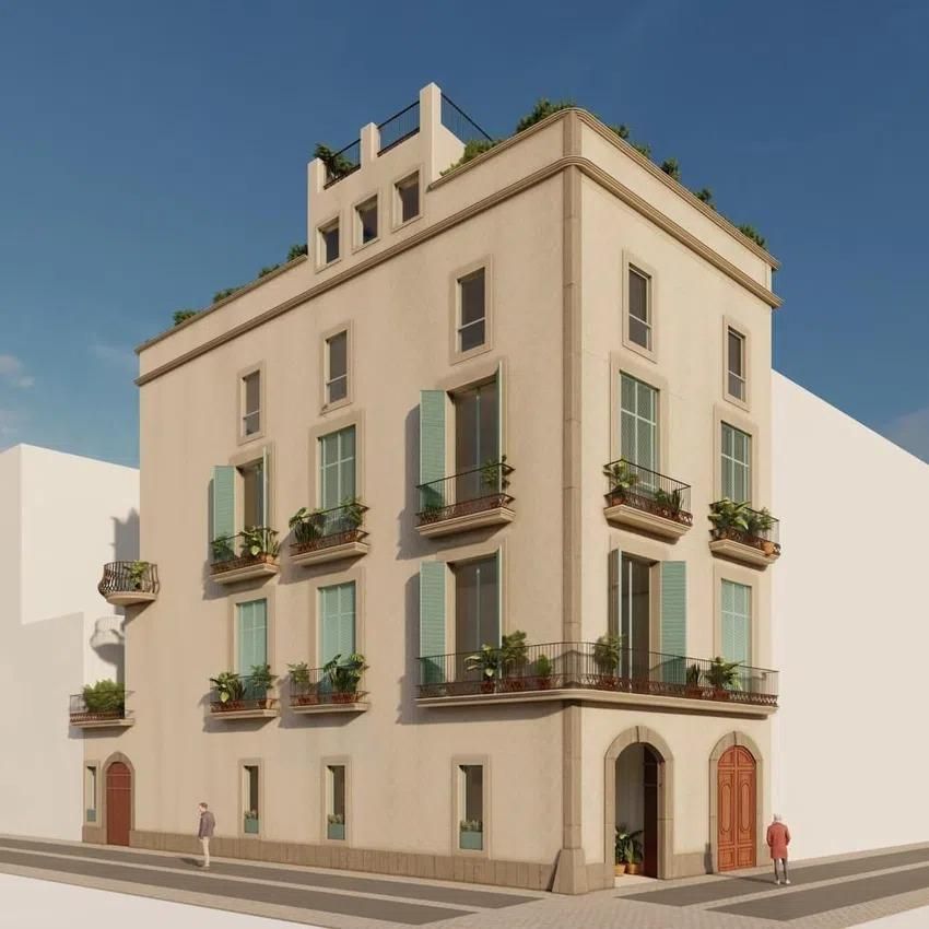 Exterior view of Planta baja for sale in Vilanova i la Geltrú  with Air Conditioner and Heating