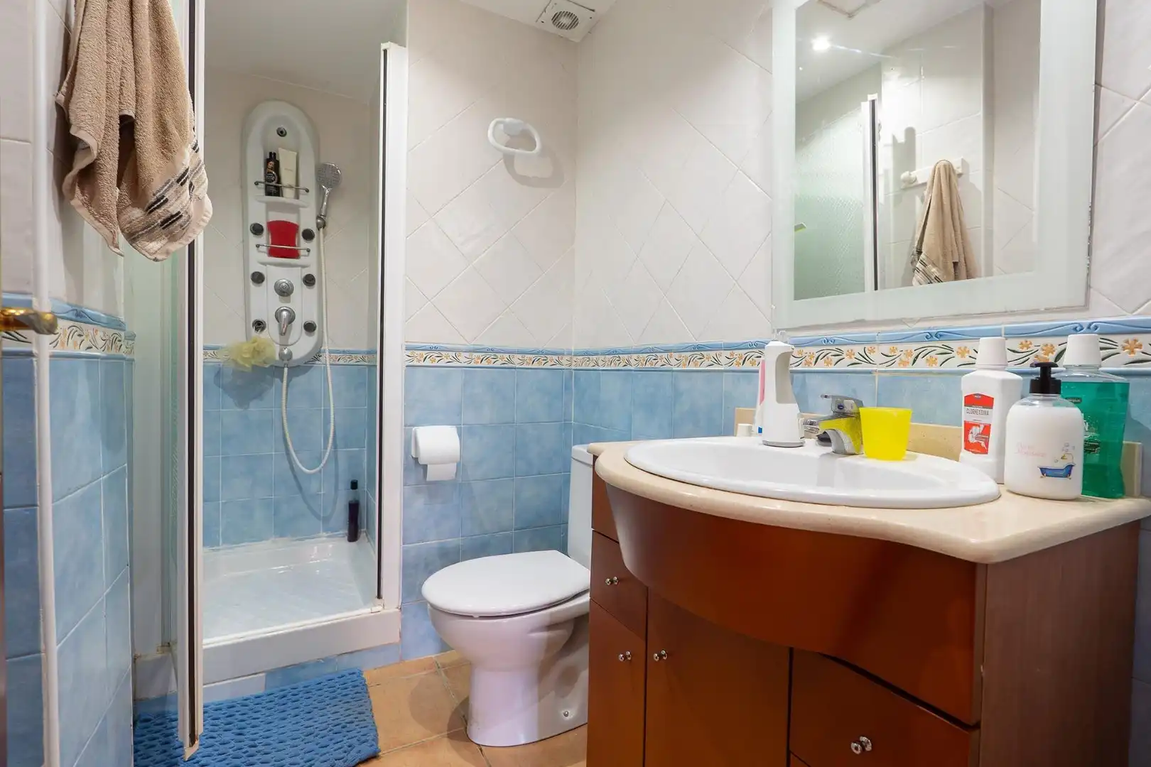 Badezimmer von Erdgeschoss zum Verkauf in Amposta mit Terrasse, Abstellraum und Möbliert