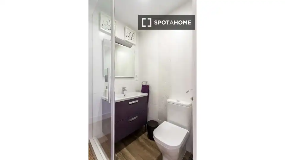 Baño de Piso para compartir en Alicante / Alacant con Aire acondicionado, Terraza y Amueblado