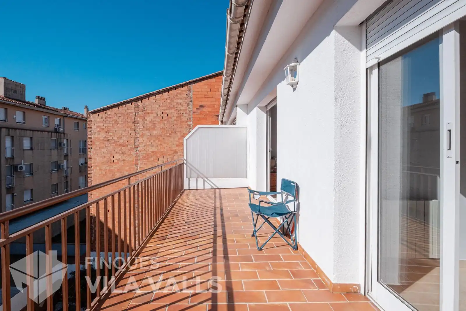 Terrassa de Casa adosada en venda en Caldes de Montbui amb Aire condicionat, Calefacció i Jardí privat