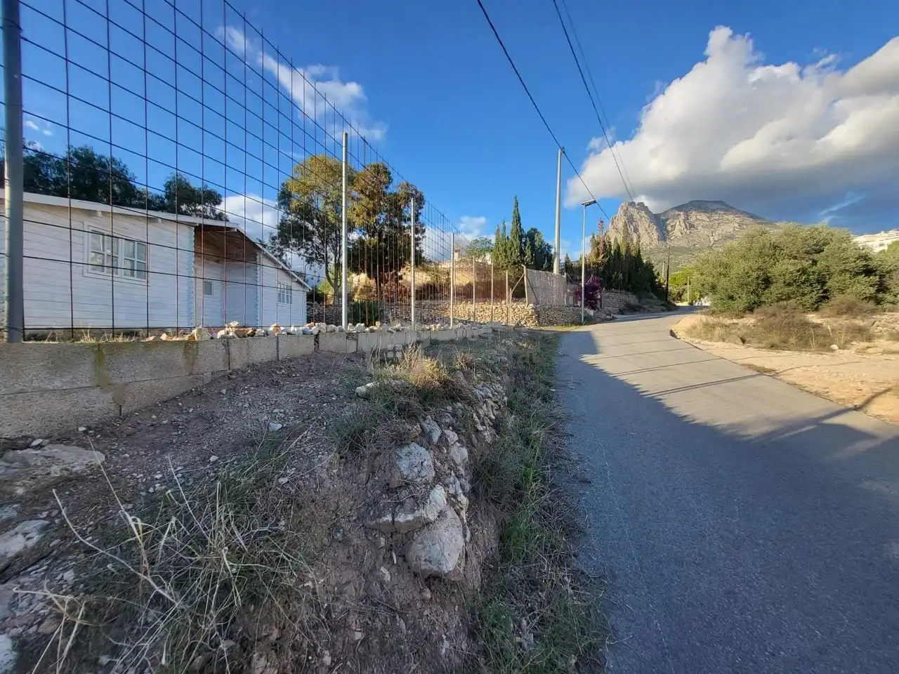 Vista exterior de Casa o chalet en venta en Finestrat con Jardín privado