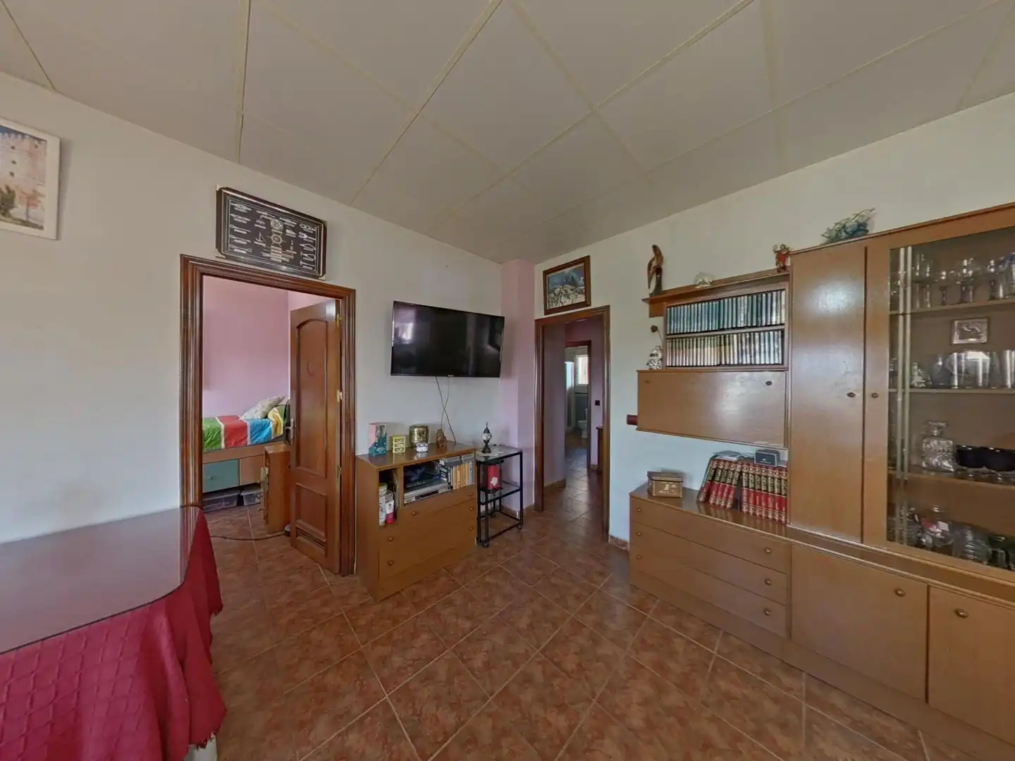 Living room of Houses for sale in Almodóvar del Río  with Air Conditioner and Swimming Pool