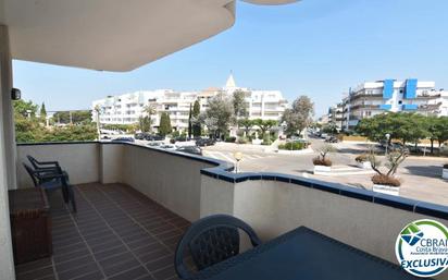 Terrace of Flat for sale in Roses  with Terrace and Furnished