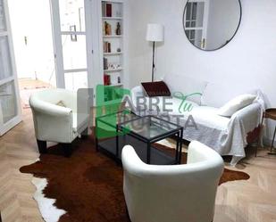 Living room of Single-family semi-detached for sale in Ourense Capital   with Heating, Storage room and Furnished