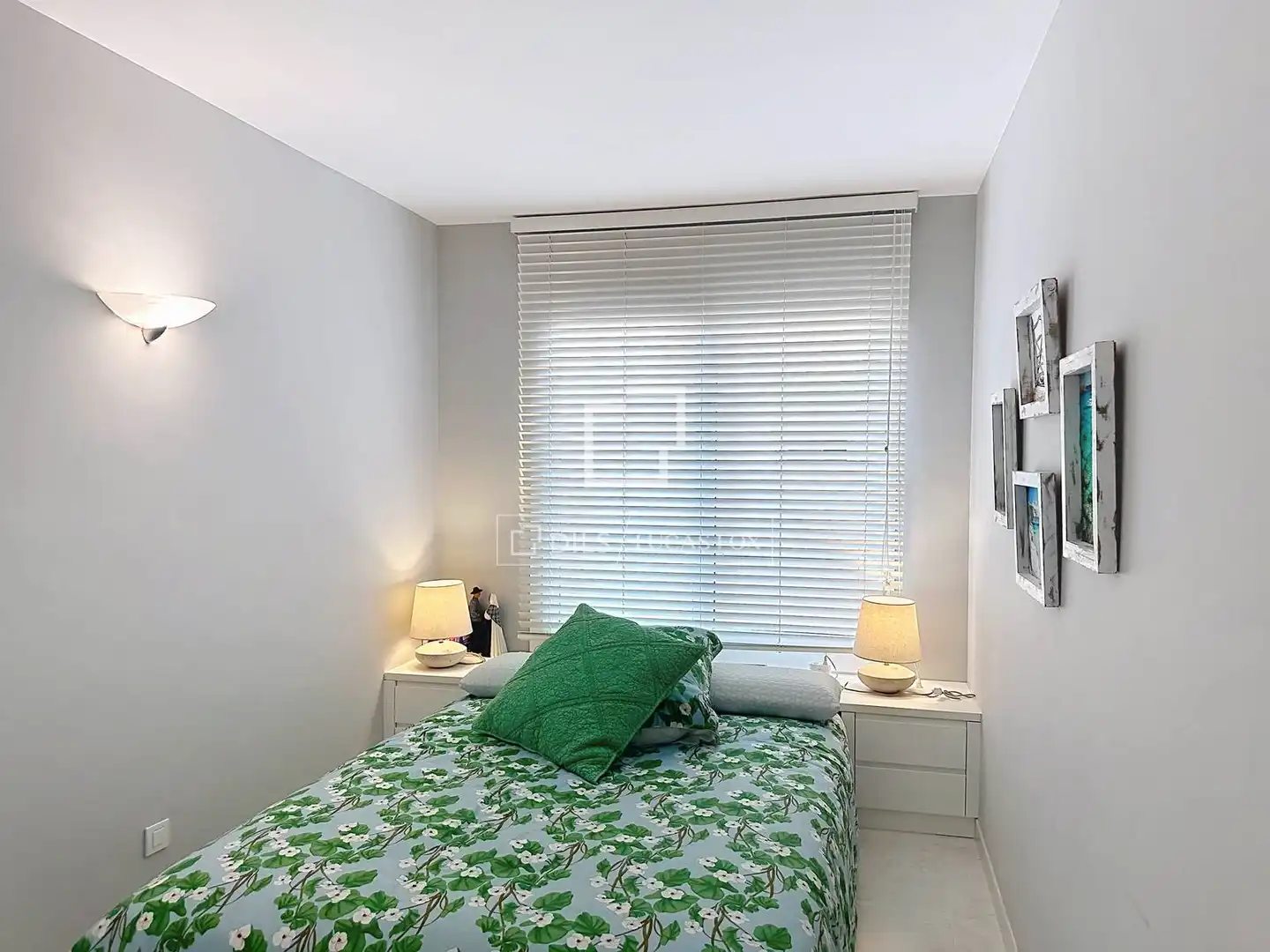 Schlafzimmer von Wohnung zur Miete in Ciutadella de Menorca mit Klimaanlage, Heizung und Privatgarten