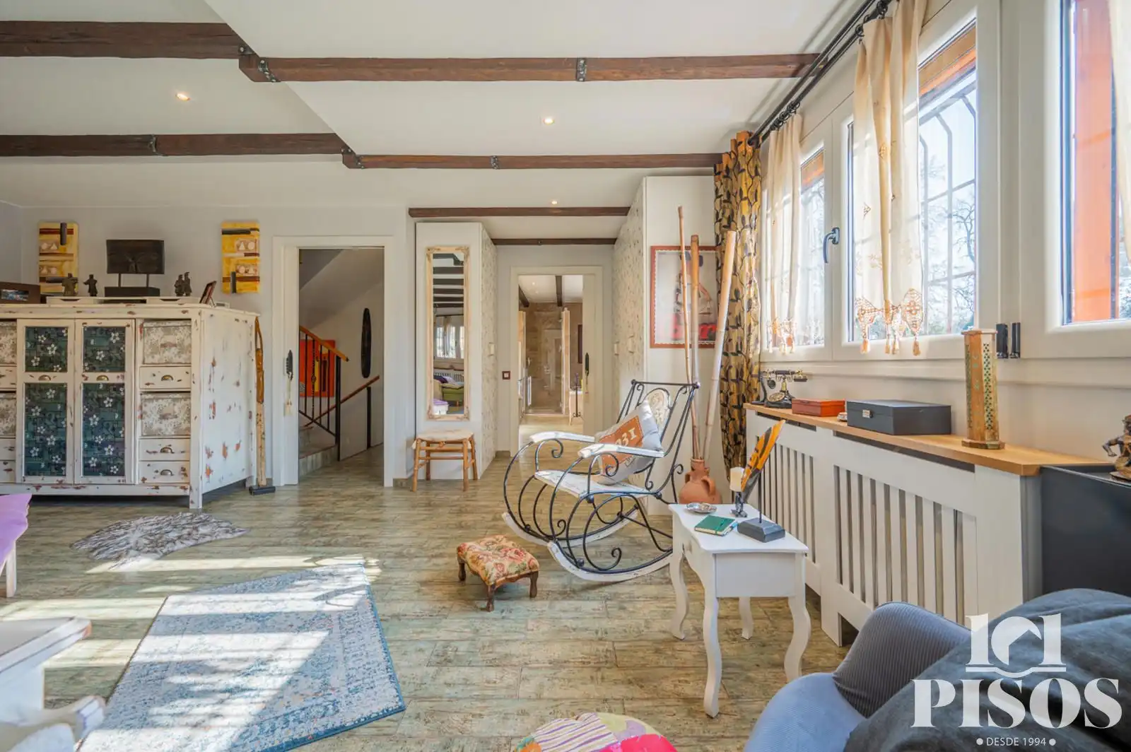 Sala de estar de Casa o chalet en venta en Rubí con Aire acondicionado, Calefacción y Trastero