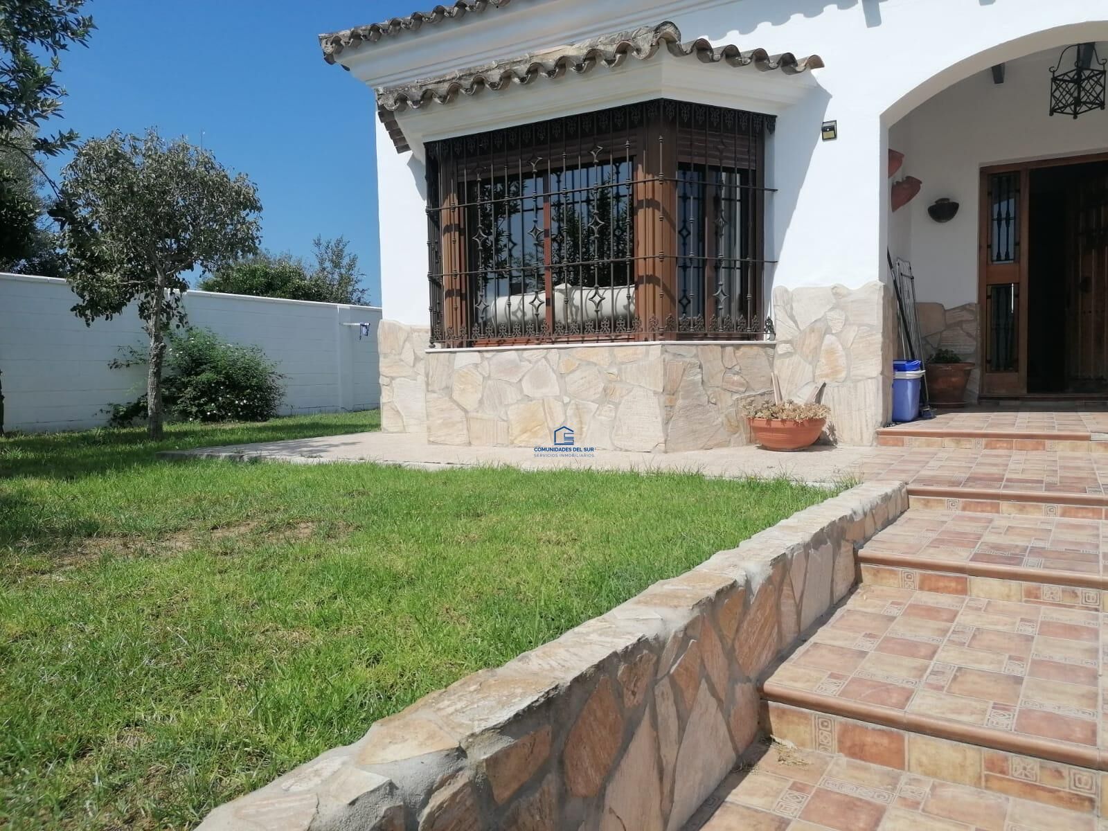 Garden of House or chalet for sale in El Puerto de Santa María  with Air Conditioner, Heating and Private garden