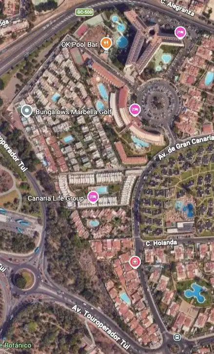 Vista exterior de Casa o chalet en venta en San Bartolomé de Tirajana con Aire acondicionado, Jardín privado y Terraza