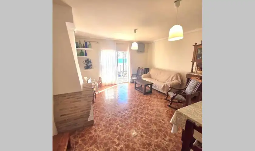 Wohnzimmer von Wohnung zum Verkauf in Carboneras mit Terrasse und Möbliert