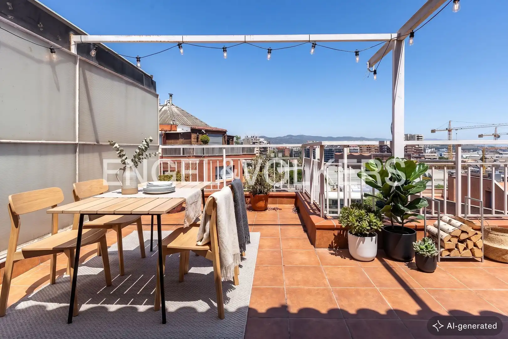 Terraza de Ático en venta en Barcelona con Calefacción