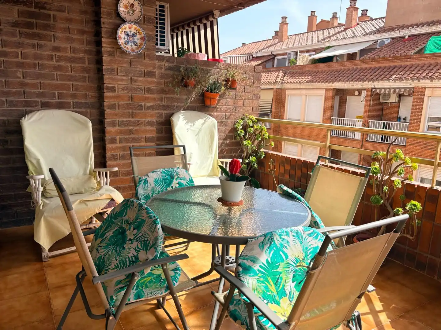 Terrace of Flat for sale in Almansa  with Heating, Terrace and Storage room