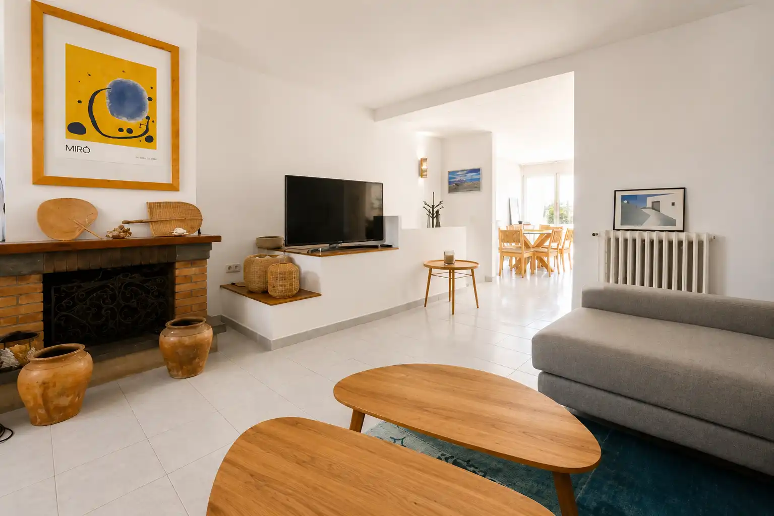 Sala de estar de Casa o chalet en venta en Torroella de Montgrí con Calefacción, Terraza y Amueblado