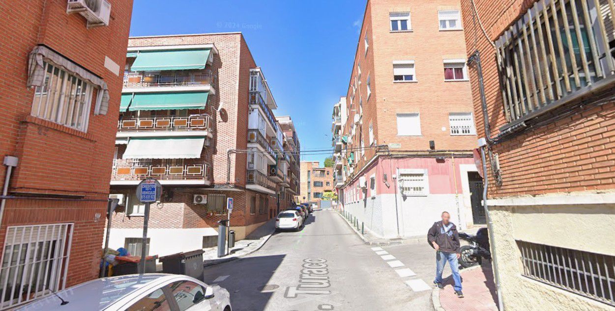 Vista exterior de Piso en venta en  Madrid Capital con Terraza