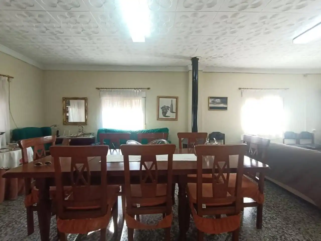 Esszimmer von Haus oder Chalet zum Verkauf in Elda mit Heizung und Schwimmbad