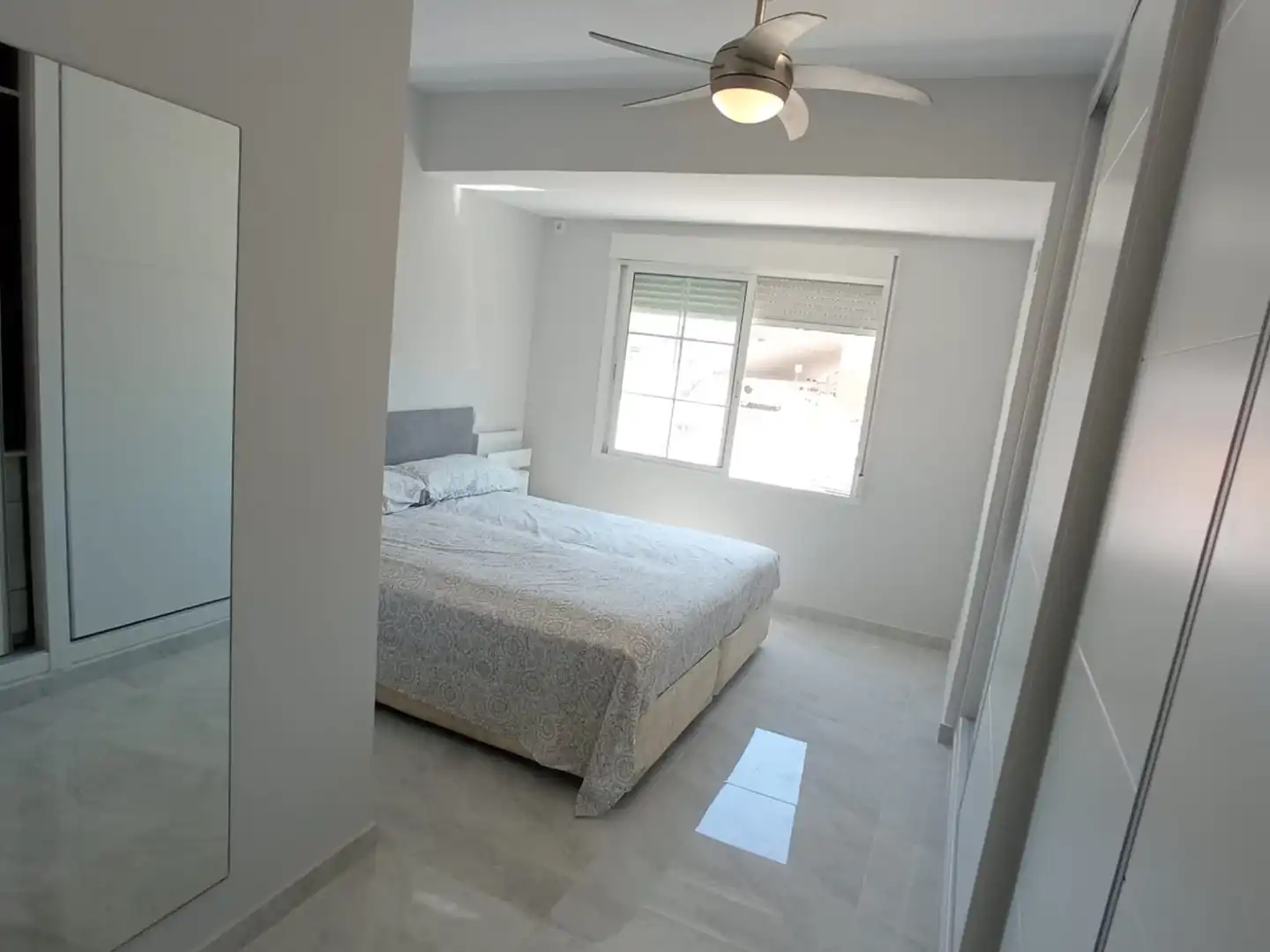 Bedroom of Flat for rent in Murcia  with Air Conditioner, Heating and Furnished