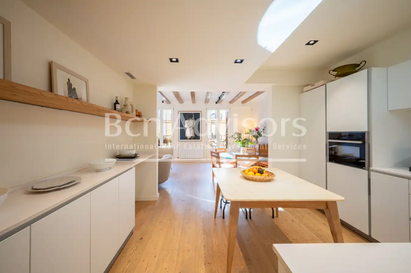Cocina de Piso en venta en Barcelona con Aire acondicionado, Calefacción y Parquet